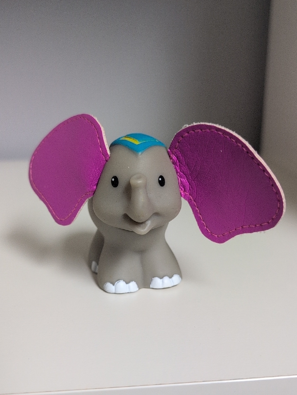 🩵3/$20🩵 2005 Mattel Little People Circus Elephant With Purple Floppy Ears